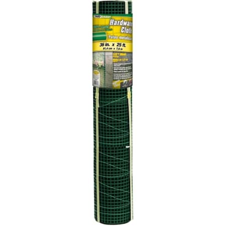 Mat 36in. X 25ft. Green .50in. Mesh Hardware Cloth MA310025